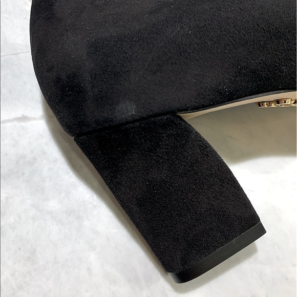 Zevelle black suede heels size 9.5 - Picture 7 of 9